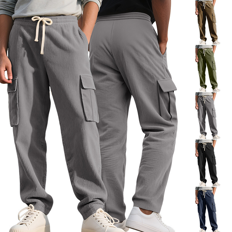Summer New American Retro Workwear Casual Sports Pants Men Essential Designer Shorts Shorts Loose Straight Essentials Shorts Wideleg Corduroy