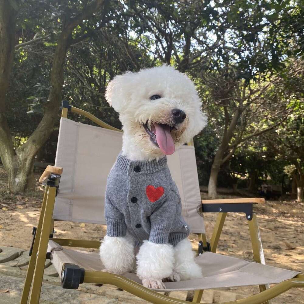 Spring Autumn Pet Knitted Vest Vintage Ruffled Style For Small Medium Dogs Cats French Bulldog German Shepherd Bichon Frise Soft Apparel pupakaIK