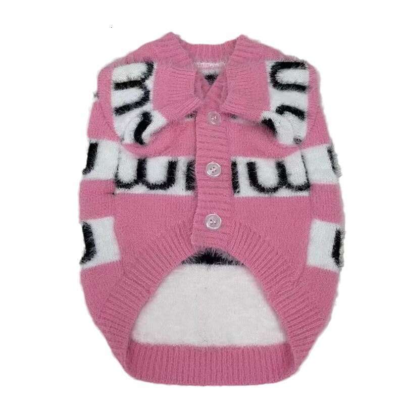 2026 Autumn Winter Fashion Brand Pet Warm Sweater Hoodie For Dogs Cats Teddy French Bulldog Corgi Schnauzer British Shorthair Coldproof Clothes pupaka