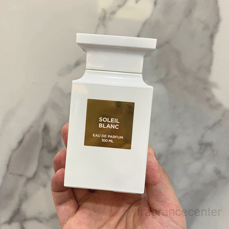 Soleil Blanc Perfume for Man Fragrance Scents 100ml EAU De Parfum 3.4 FL OZ Spray Designer Brand Fragrances Long Time Lasting Lovers Gift Perfumes Deodorant L11G