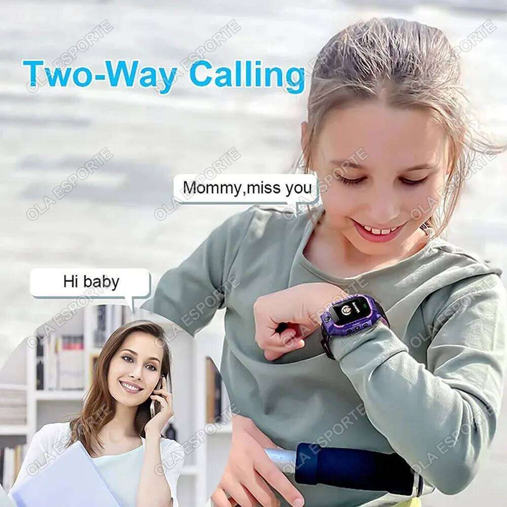 2026 NEW Kids 2G Smart SOS GPS Location Sim Card Call Child SmartWatch Camera Waterproof Watch Gift For IOS Android
