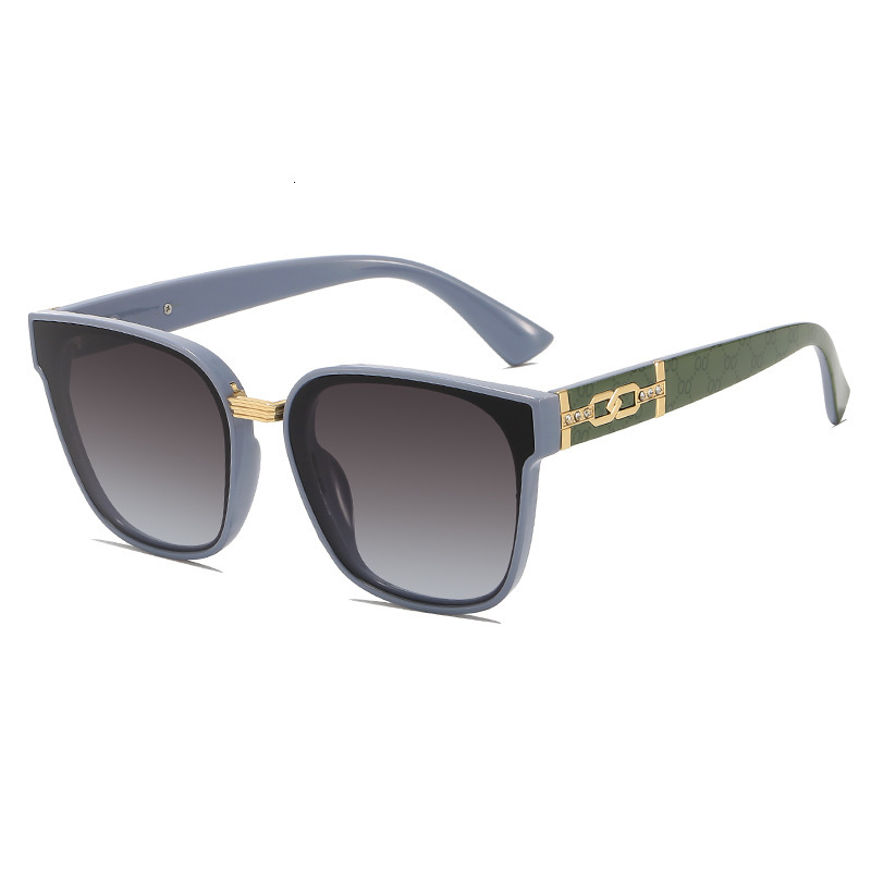 Luxury Brand Designer Sunglasses New Women's Sunglasses, European And American Fashion Retro Street Style Sunglasses For Men, UV Protection Sun G