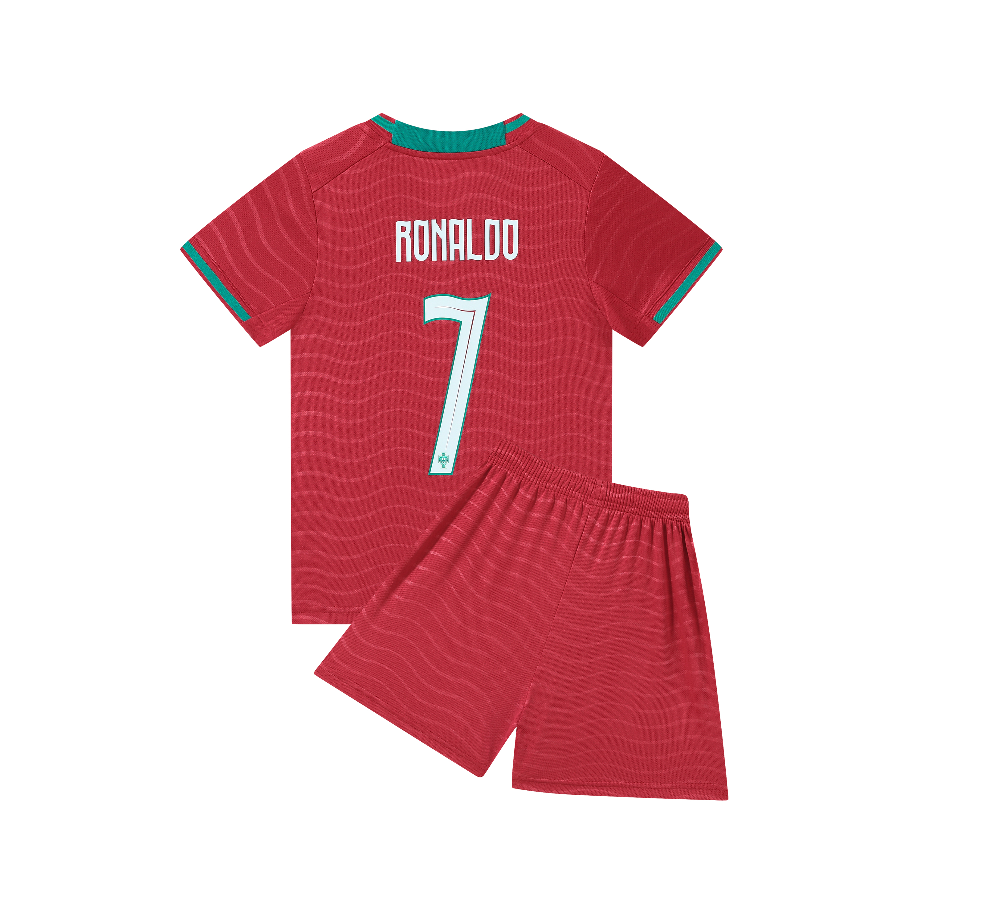 2026 Portugal National Team Home/Away 7 Ronaldo Children's Soccer Jersey for Adults - Training Uniform