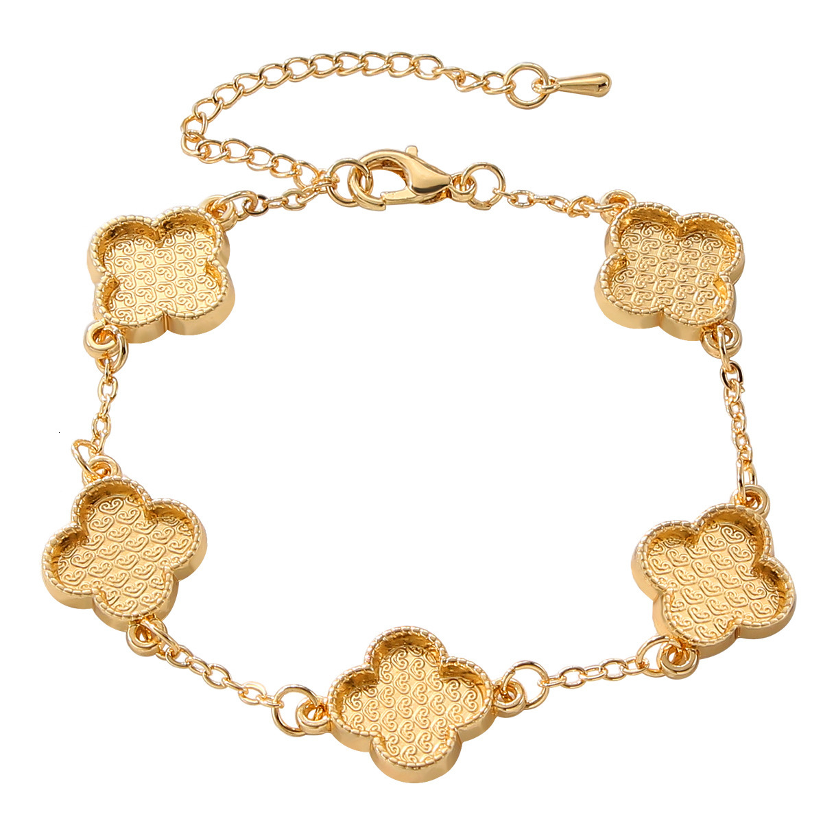 Women Jewelry Bracelets Charm Bracelets Exquisite Song Brocade Gourd Filigree Butterfly DIY Handmade Bracelet