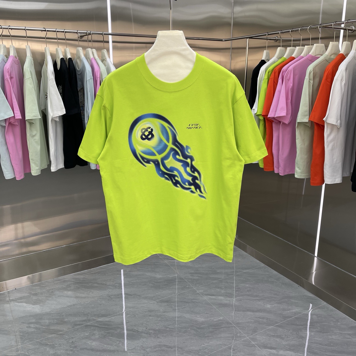 Men's Plus Tes & Polos Polar style summer wear with beach out of the street pure cotton t-shirts Short Sleeve 52r3tg2