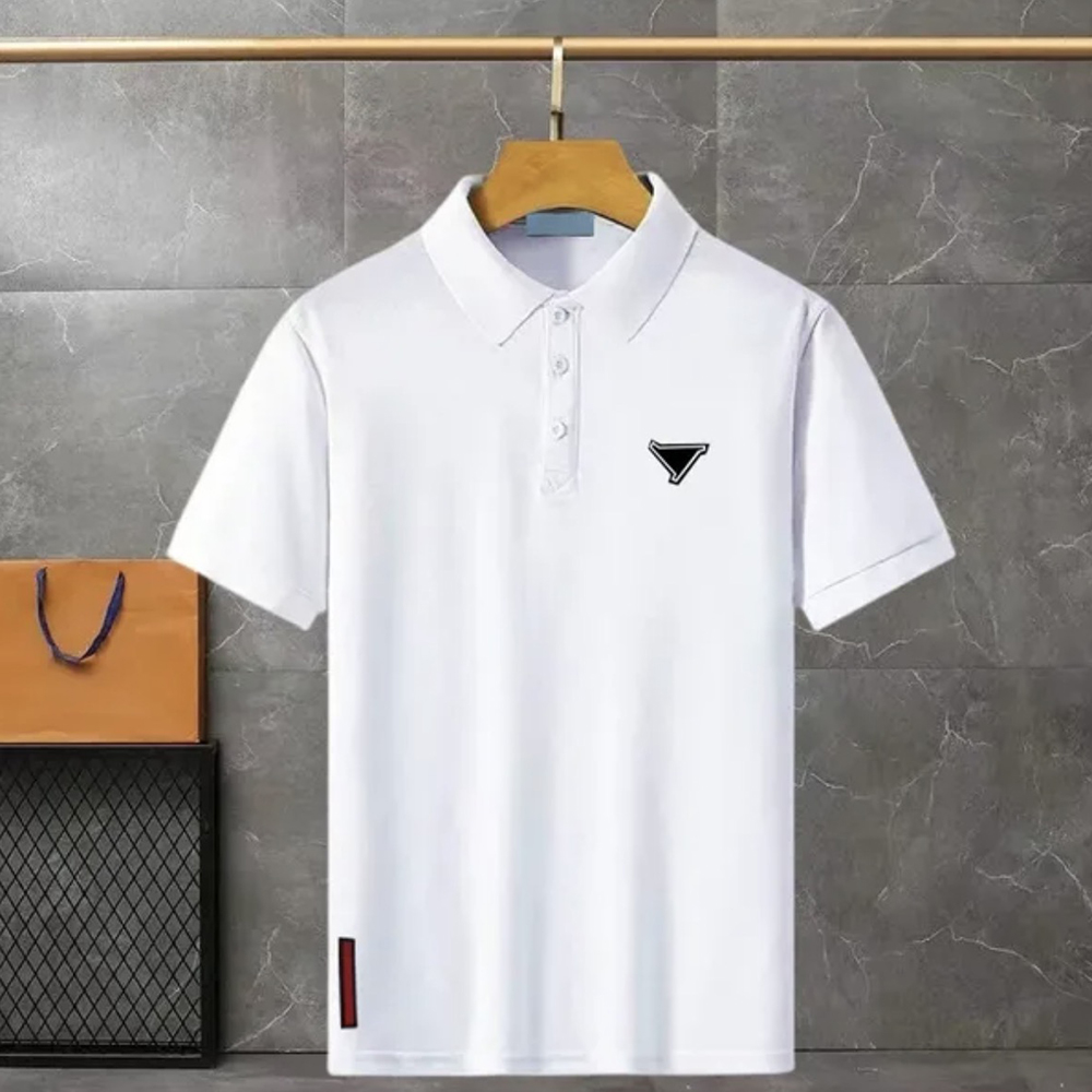 Designer Mens Polo Shirts - High-End Buyers' Picks Cotton Casual Tops - Fashion Luxury Tees for Men Cotton Short Sleeve T-Shirts for Men and Women - Casual Polo Style Shirts