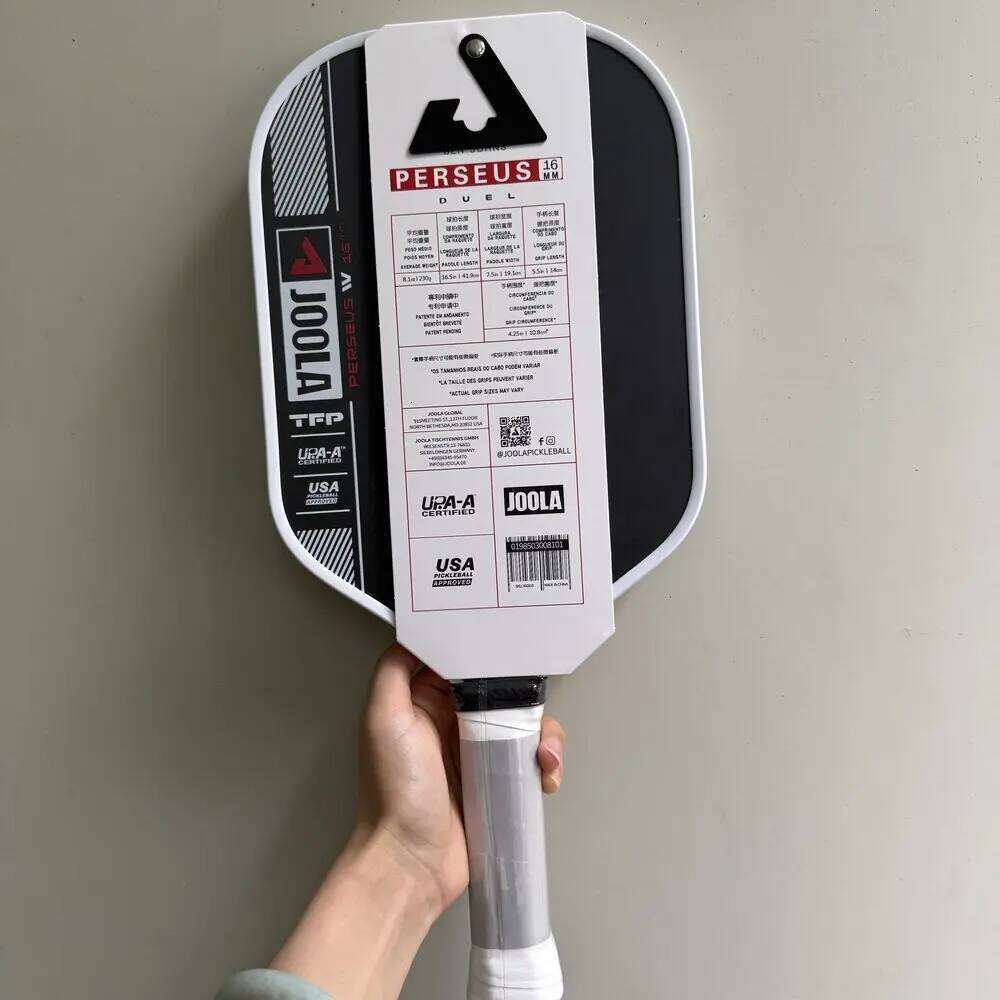 Genuine JOOLA Pickleball Paddles BEN JOHNS PERSEUS IV 16MM T700 Carbon Fiber Increased Power Feel Fully Encased Sweet Spot 26Y0315