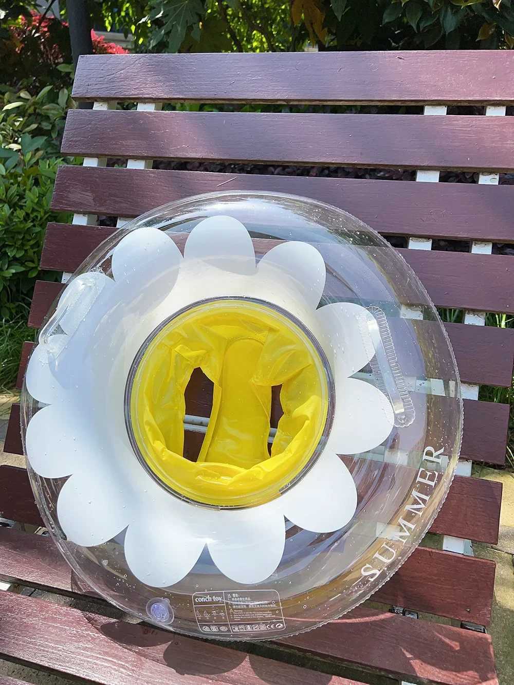 1pcs Flower Swim Pool Float Inflatable Swim Tube For Summer Water Beach Swimming Seat Ring Swim Ring Float M260316