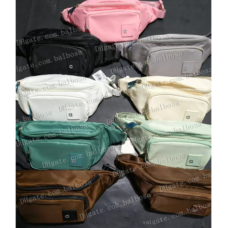Wholesale Sea Freight Designer Waist Bags Yoga New Simple Fashion Sports Waistpacks Crossbody Bags Multifunctional Large Capacity Chest Bag Phone Bags