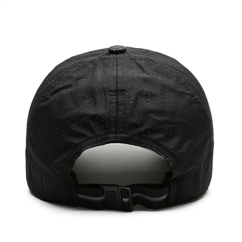 Men Women Mesh Moisture-Waging Quick Dry Baseball Cap Male Summer Female Originality Adjustable Breathable Sun Visor Fishing Hat 260311