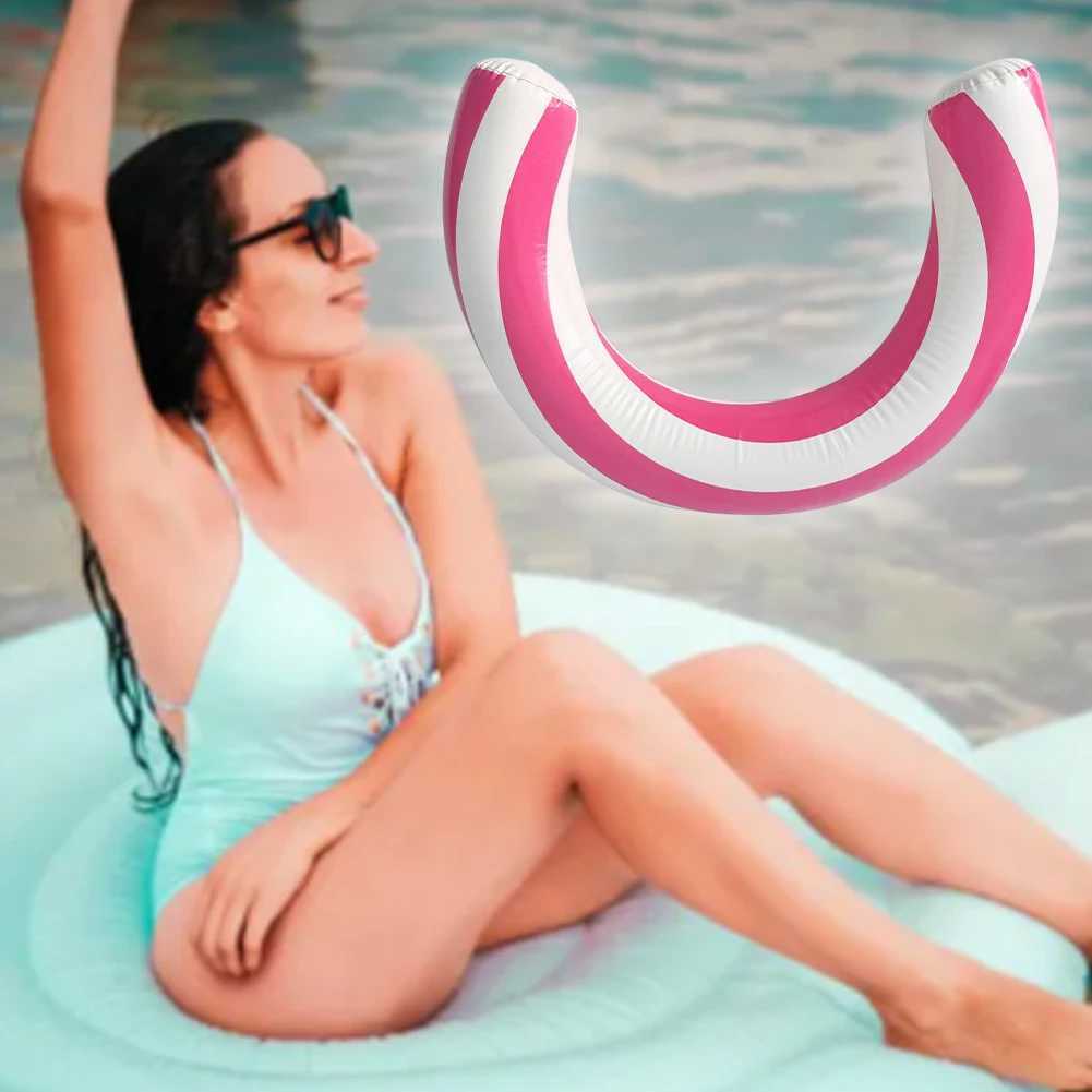 Inflatable Buoyancy Stick Versatile Inflatable Pool Foldable Water Hammock Lounger for Adults Ideal for Swimming Pool Beach M260316