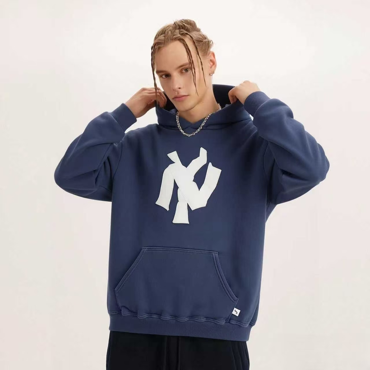 Men's Hoodies Hoodie Pullover Sweatshirt Streetwear Harajuku Hip Hop Retro Letter Pattern High Quality Women's Clothing