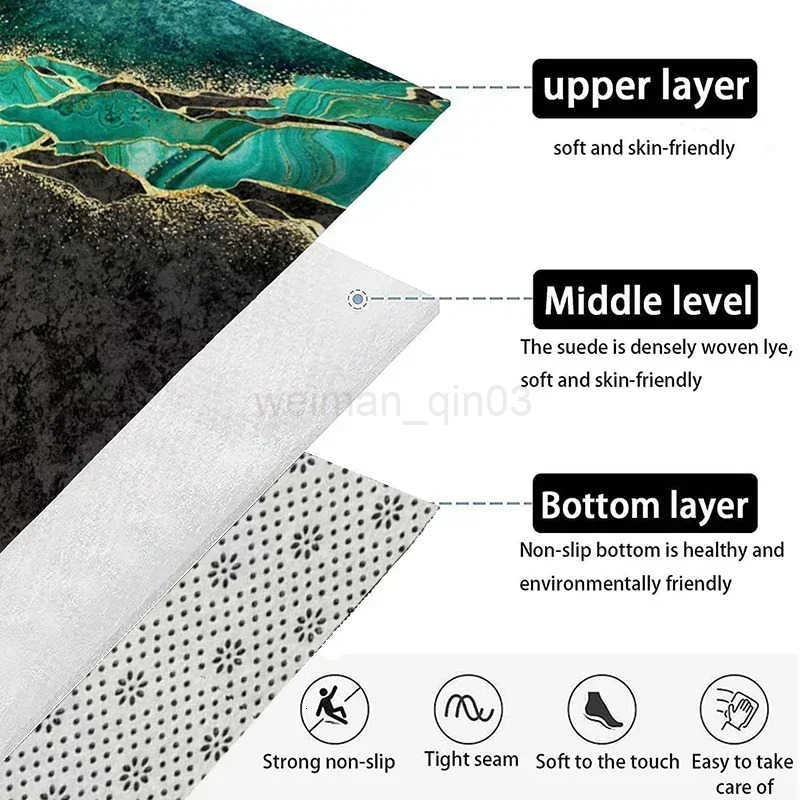 Cartoon Cat Pattern Anti-slip Door Mat Colorful Doormats Kitchen Balcony Hallway Floor Bath Carpet Absorbent Bathroom Rug Prayer H260316