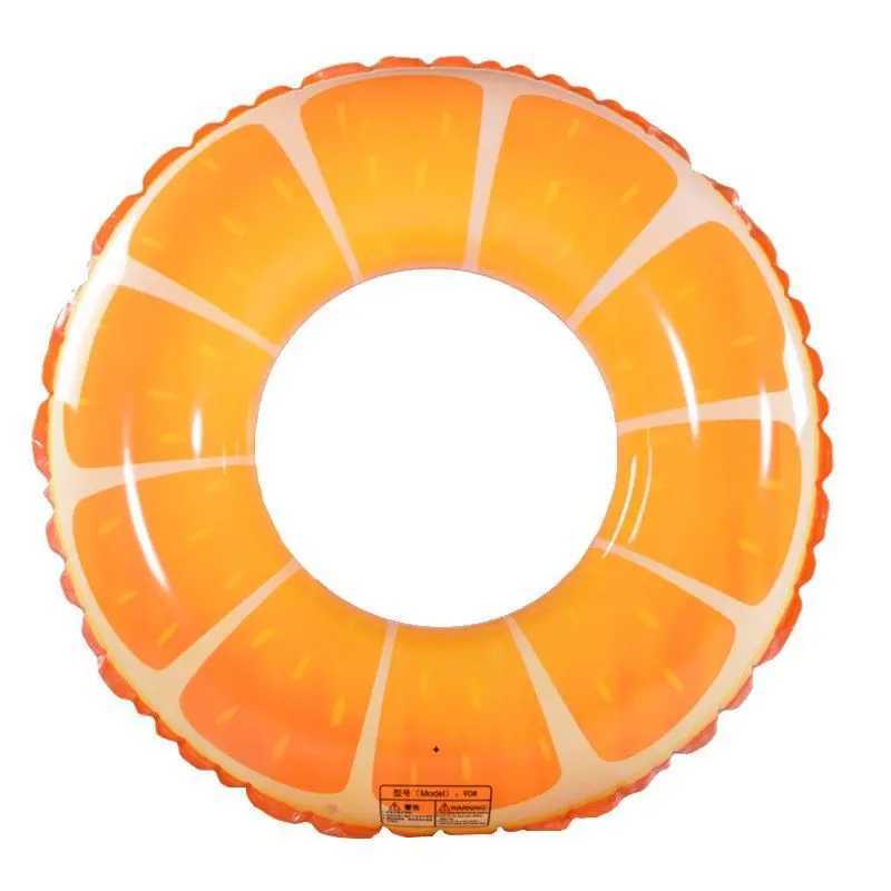 Watermelon Swim Ring Inflatable Float Backyard Pool Float Circle For Adult Children Summer Water Sports Outdoor Game M260316
