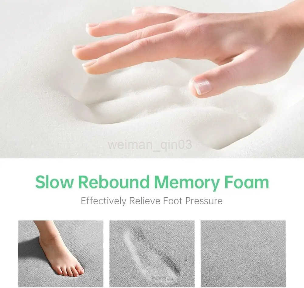 1Pc Super absorbent floor mat super absorbent bath mat super anti slip coral velvet bathroom floor mat door mat H260316