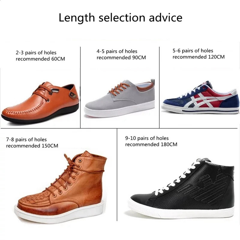 1Pair Striped Double Color Shoelaces Round Cotton Shoe laces Outdoor Boots and Sneakers Shoelace 18 Color 70CM 90CM 120CM 150CM 260313