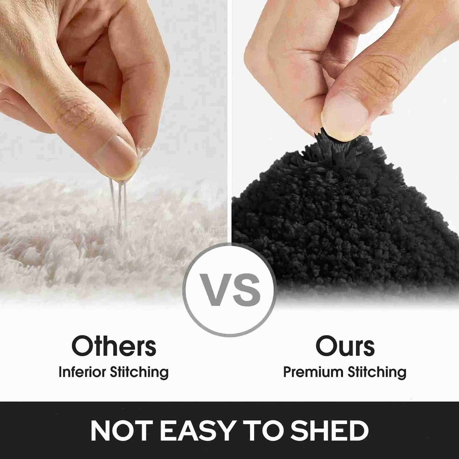 1Pc Memory Foam Bath Mat 1575 2362 High-Density Fast Drying Absorbent Carpet Super Soft Anti-Skid Bath Mat H260316