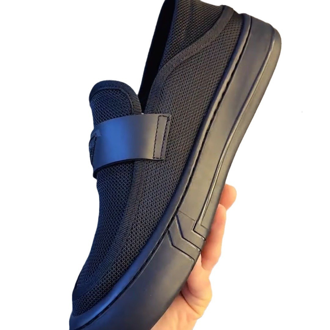 2026 Luxury New Fashion Casual Low-top Simple Lazy Slip-on Men's Ultra-light Breathable Ice Silk Mesh Breathable Men's Sneakers