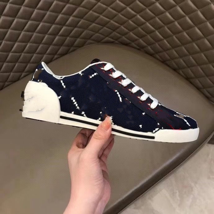 The latest sale high quality men's retro low-top printing sneakers design mesh pull-on luxury ladies fashion breathable casual shoes kfjn00002