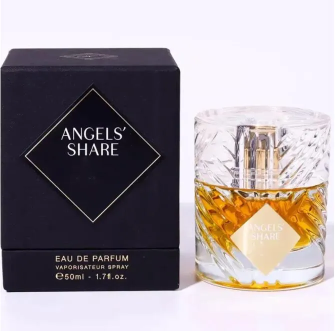 Fragrances 50ml Angels Share Paradis Cologne Spray Men Woman Parfums EDP 1.7oz Long Lasting Strong Smell EDP Body Mist High Quality