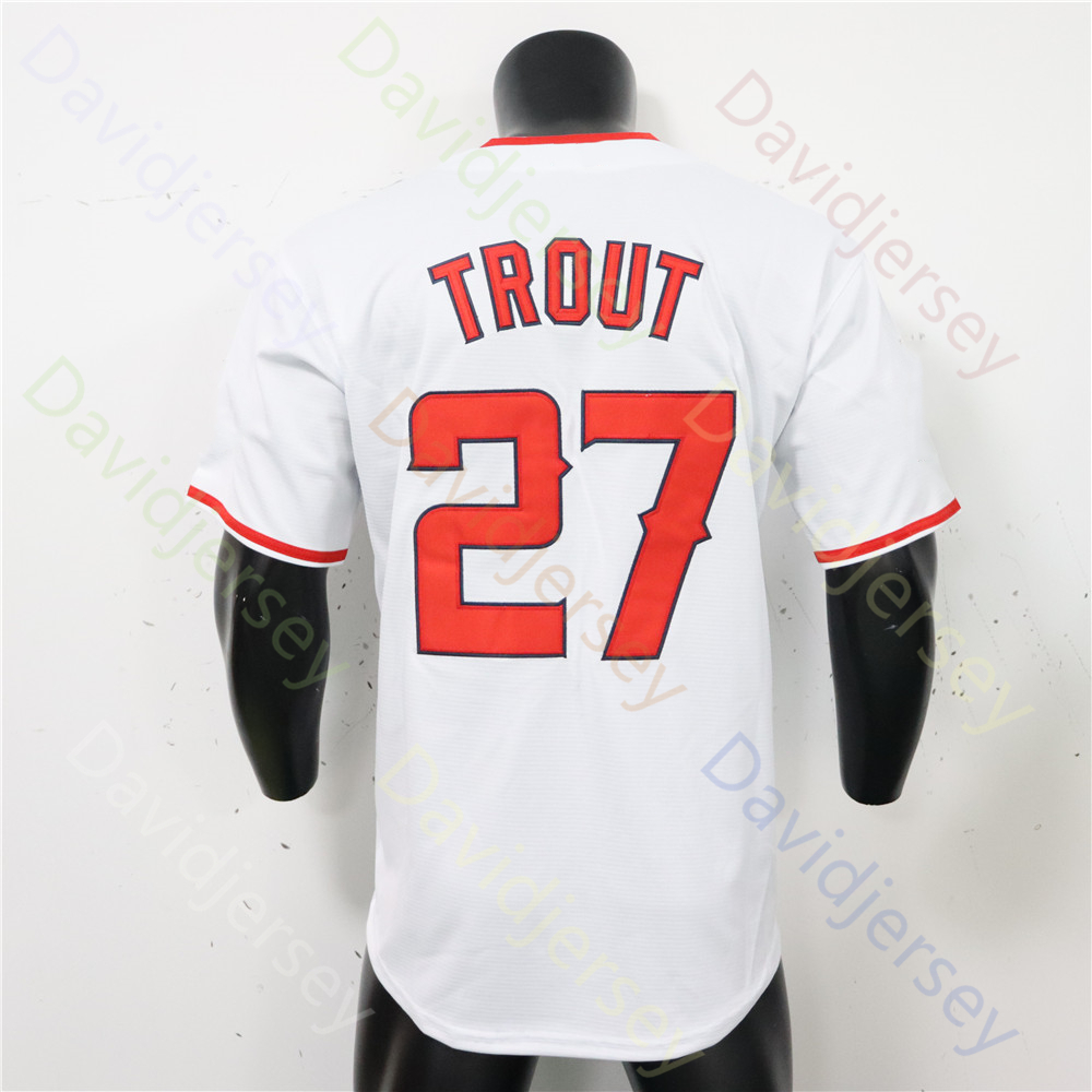 2026 LA Angels Baseball Jersey Mike Trout Logan OHoppe Caden Dana Zach Neto Nelson Rada Reggie Jackson Nolan Ryan Grayson Rodriguez Bremner Adell Yate