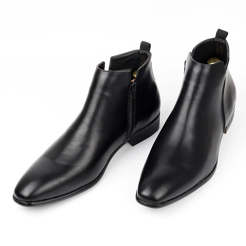 Fashionable Men's Chelsea Boots with Versatility & Style Compact Toe Design for Everyday Wear