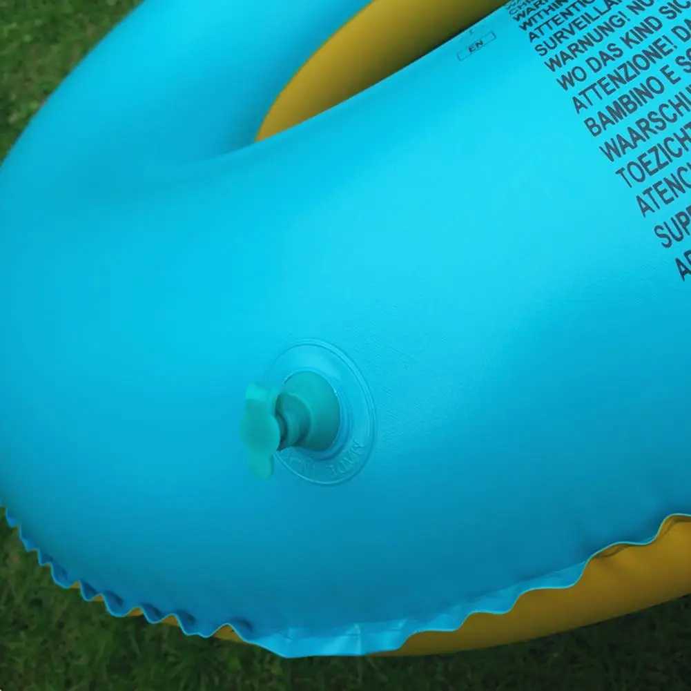 Adult Kids Letter Inflatable Swim Ring Thickened Pool Sea Float Circle 90 M260316