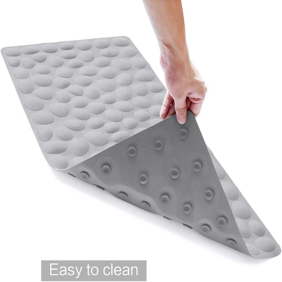 Long bathroom with suction cup non-slip mat toilet plastic floor mat shower room waterproof dirt-resistant massage mat H260316