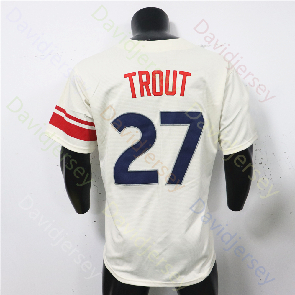 2026 LA Angels Baseball Jersey Mike Trout Logan OHoppe Caden Dana Zach Neto Nelson Rada Reggie Jackson Nolan Ryan Grayson Rodriguez Bremner Adell Yate