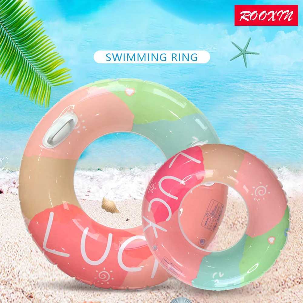 ROOXIN Child Swim Ring Tube Inflatable Toy Baby Swimming Ring For Kid Adult Swimming Circle Swim Pool Float Water Play Equipment M260316
