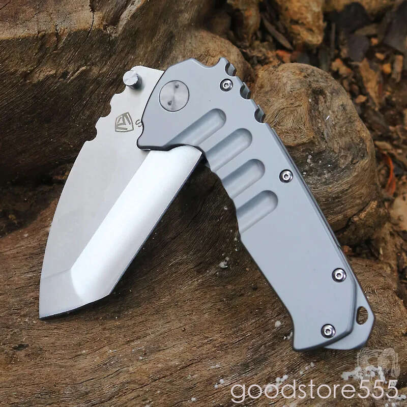 2Models Medford Folding Knife D2 Sharp fixed blade knife Blade Stone Wash Steel/G10 Handles Outdoor EDC Self Defense Tactical couteau pocket knife Sur