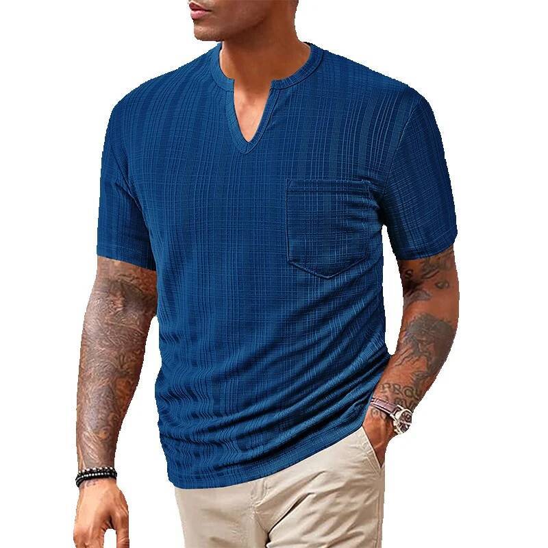 Men's Fashion European And Designer T-shirt American Summer New Fashion Sports Casual Full Polyester Imitation Designer Hoodie Linen Polo Small Check Men's Short