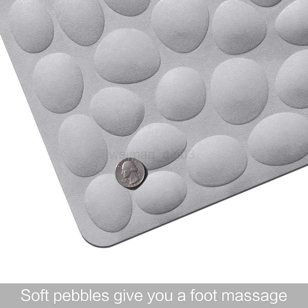 Long bathroom with suction cup non-slip mat toilet plastic floor mat shower room waterproof dirt-resistant massage mat H260316