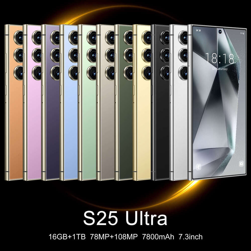 Best-selling smartphone S25 Ultra incell large screen 7.3inch Octa-core Android 12 16+1T - view 5