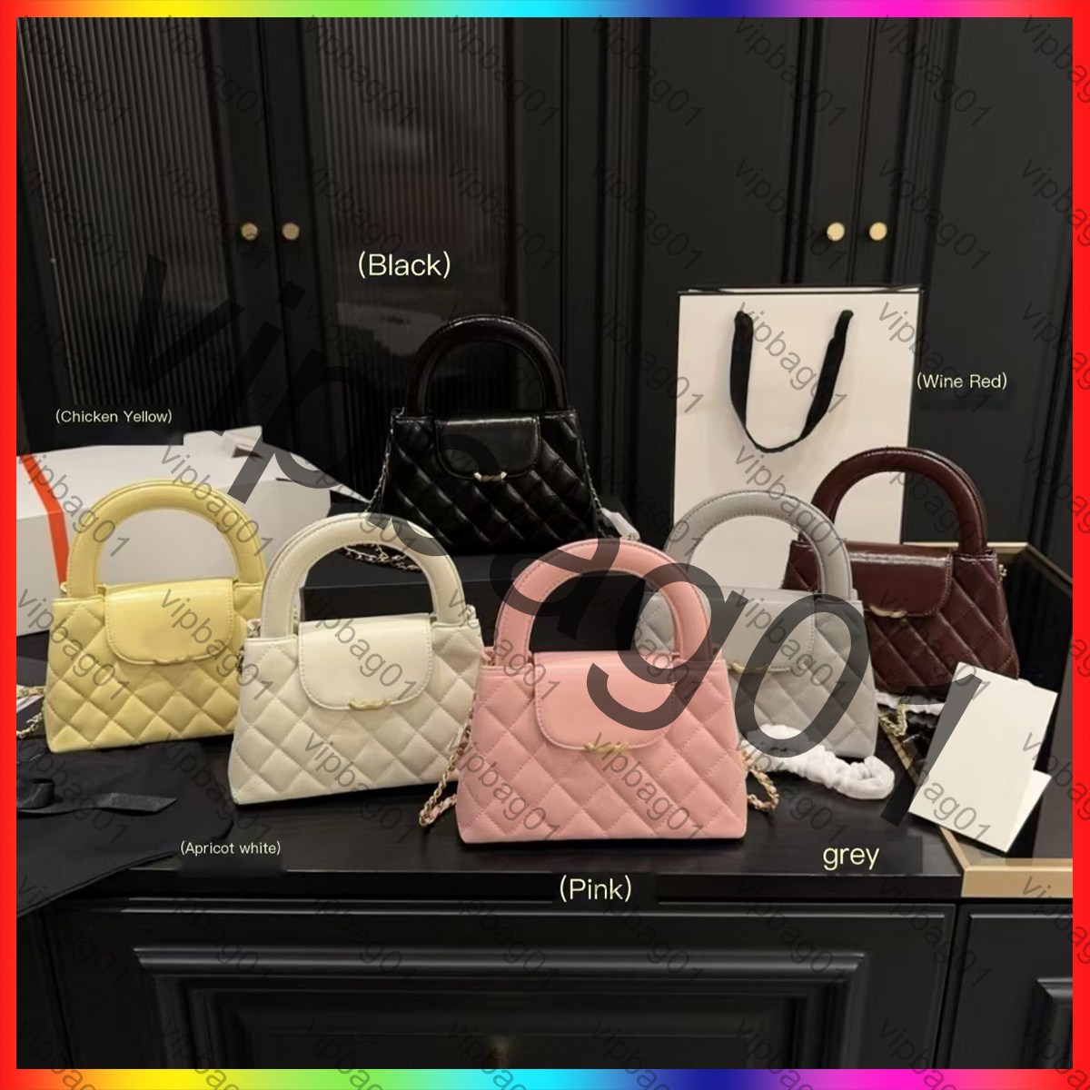 10A Luxury Bag Designer high quality crossbody bag women's chain bag french new fashion women's outdoor shoulder bag classic handbag makeup bag Wallet Purse Pochette