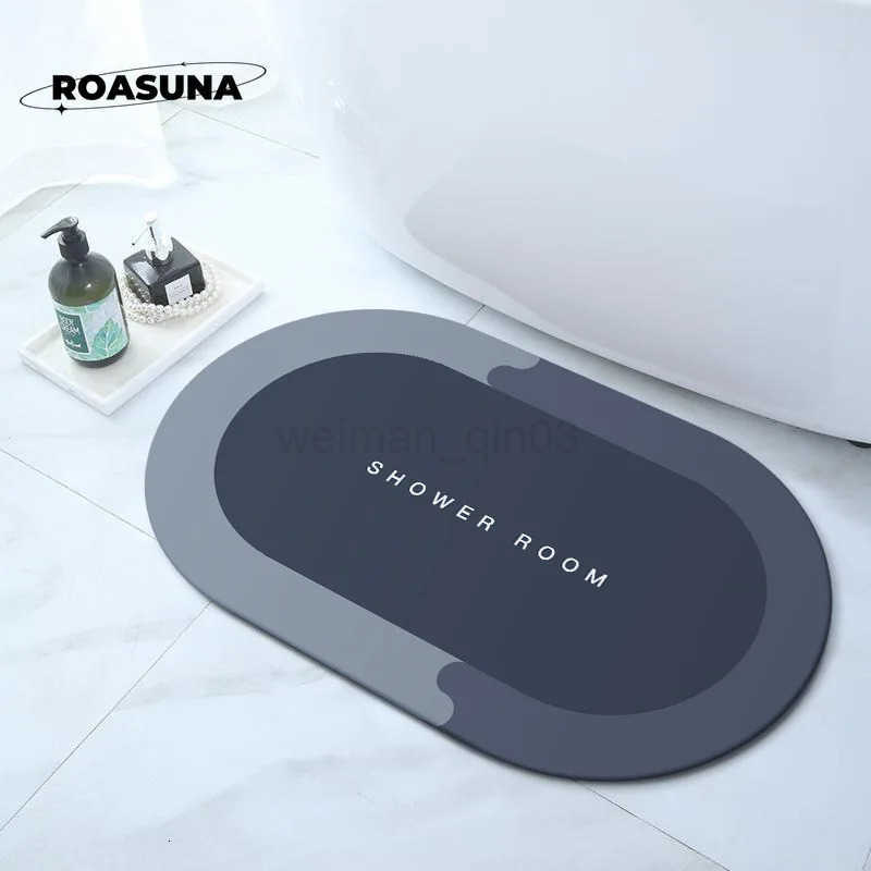 Non-Slip Bathroom Floor MatSuper AbsorbentSoft Fast Drying for Shower Tub Outdoor Doormat Use washroom floor mat H260316