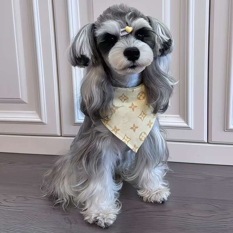 Famous brand Dog Pet Trendy Brand Drool Towel Large Medium Small Dogs Triangle Scarf Neck Gaiter Giant Poodle Bichon Teddy Corgi Schnauzer pupakaIK