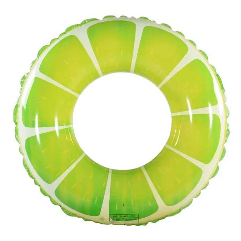Watermelon Swim Ring Inflatable Float Backyard Pool Float Circle For Adult Children Summer Water Sports Outdoor Game M260316