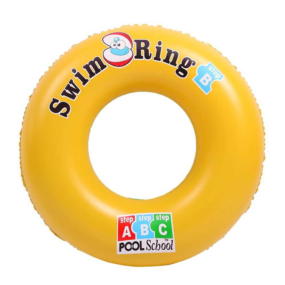 Adult Kids Letter Inflatable Swim Ring Thickened Pool Sea Float Circle 90 M260316
