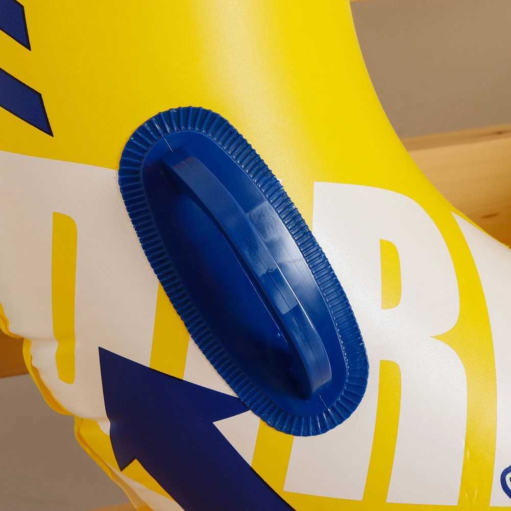 Pool Coated for Children AdultsThickened Swim Ring Float with Handle Swimming Circle Tube Water Play Equipment Pool accessories M260316