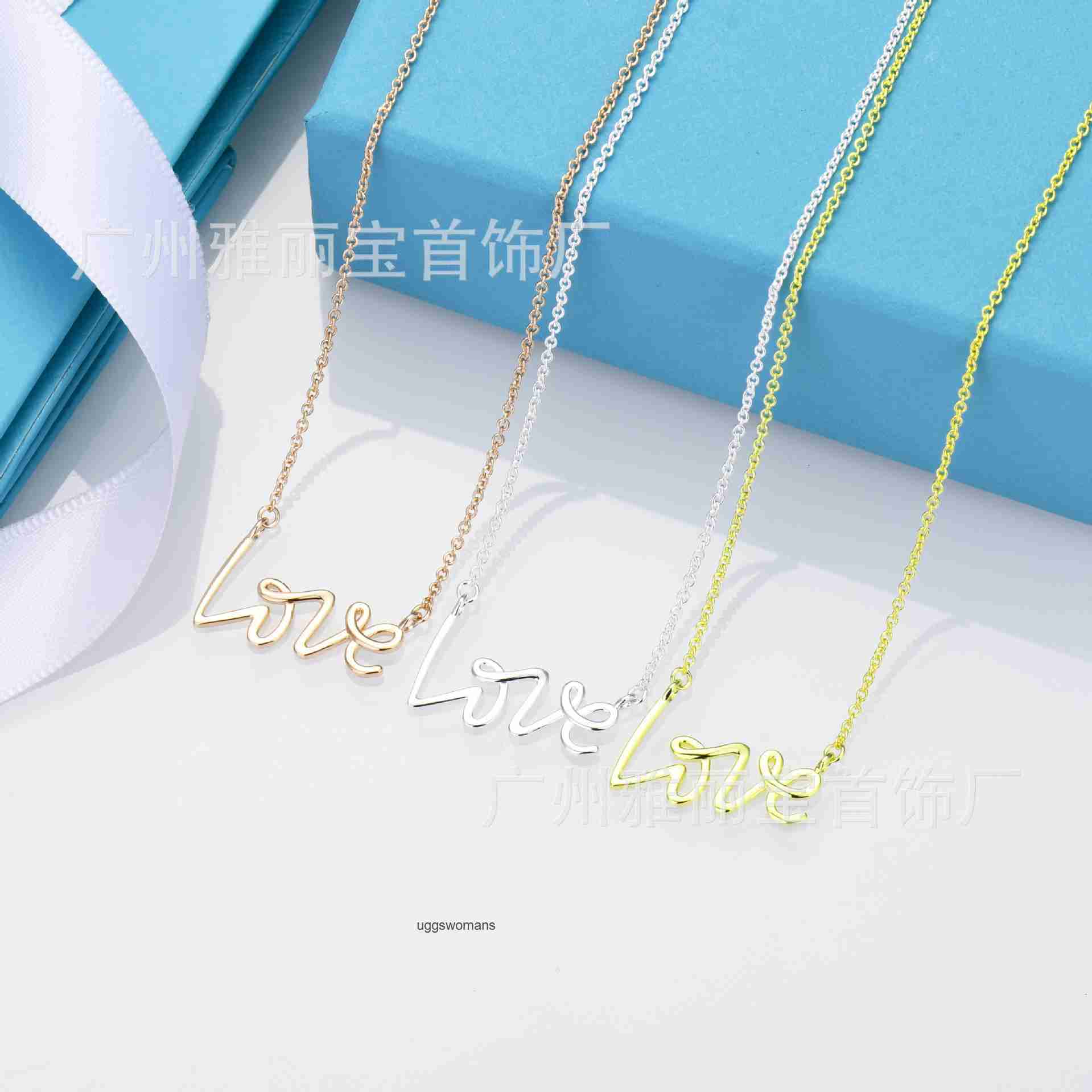 designer strands luxury jewelry for men women gold silver woman high version t brand love necklace white copper plated wi and co t60k tiffanyx co tiffanies nph2 zepf