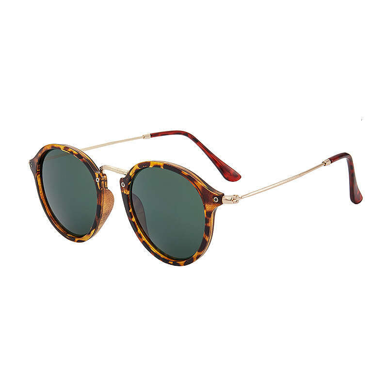 New Model 2447 Metal Round Face Retro Driver For Men And Women, Personalized Fashion Sunglasses Liuyuemoshang