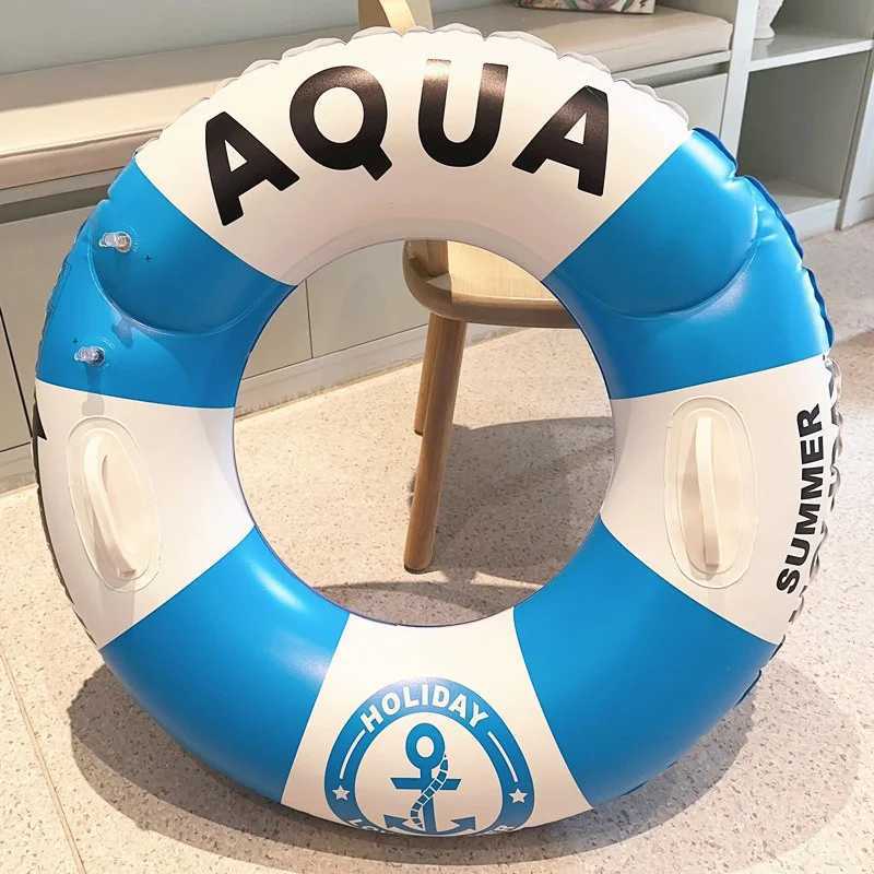 Adult Pool Float Inflatable Swim Tube Swim Accessory Swimming Ring For Summer Water Sports Swimming Circle Swim Float M260316