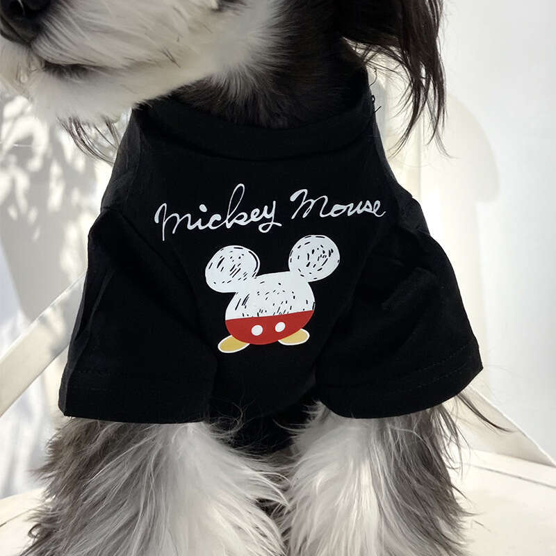 Famous brand Dog Clothes Spring Summer Thin T Shirt Trendy Brand Short Sleeve Small Dogs Teddy Schnauzer Corgi Pet Parent Child Outfit pupakaIK