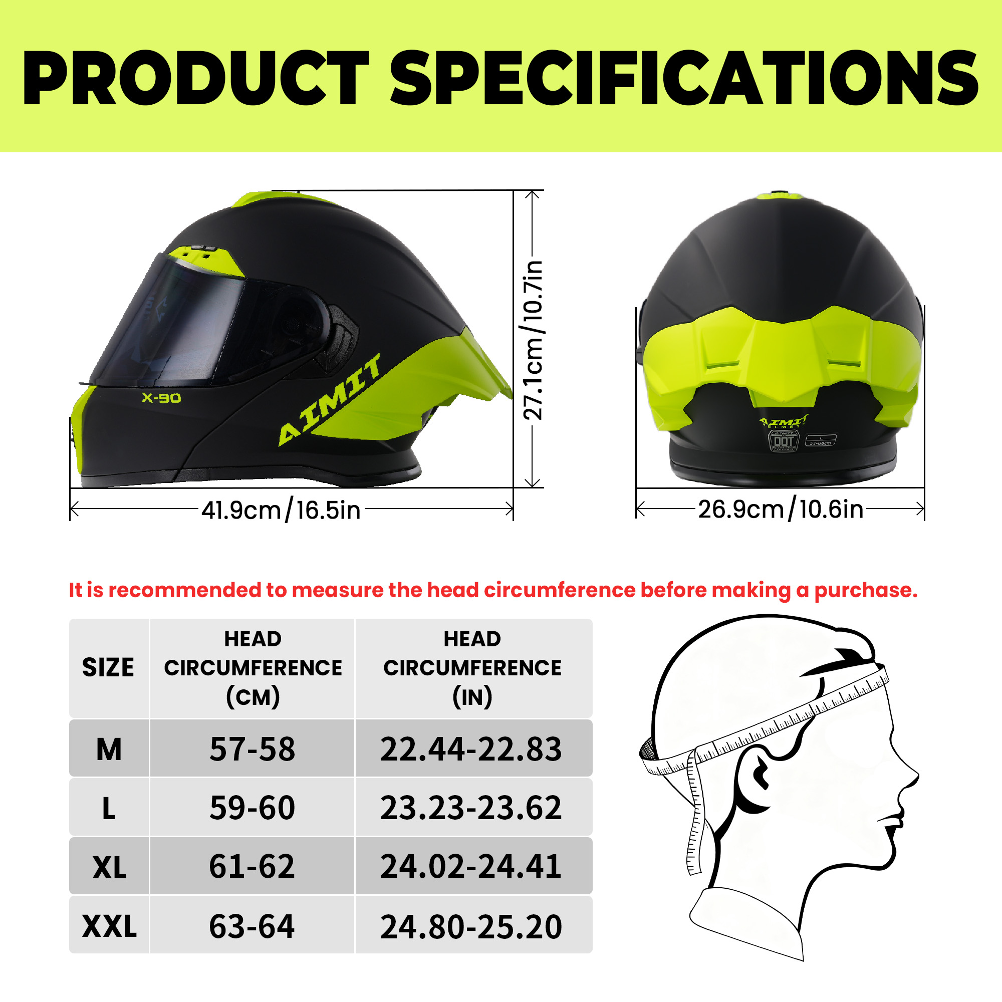 Motorcycle flip-up helmet with DOT certification. multiple ventilation holes. breathable and comfortable hot-sale products
