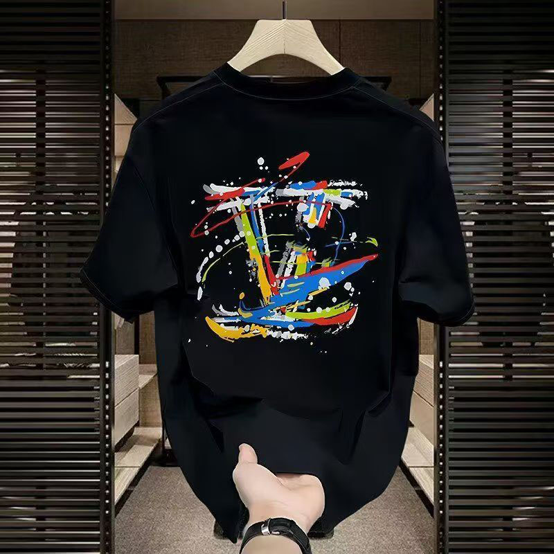 t shirt mens polo clothes shirts for men designer Summer short sleeve men's T-shirt Tee Casual Cotton Man Clothing
