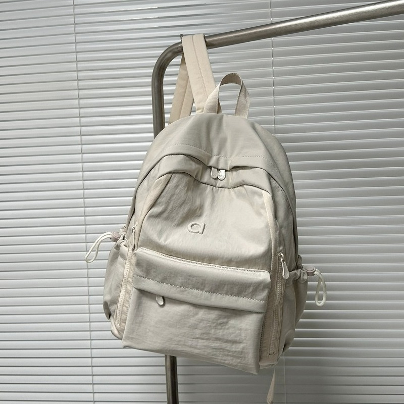 Schoolbag Student New Commuting High-value Laptop Backpack Trendy Brand Simple and Lightweight Backpack College Bag