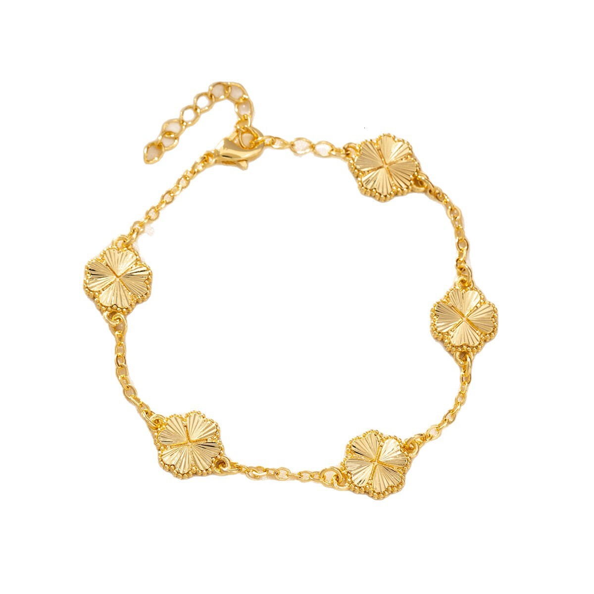 Women Jewelry Bracelets Charm Bracelets Lucky Four-Leaf Flower Creative New Style Women Charm Bracelet