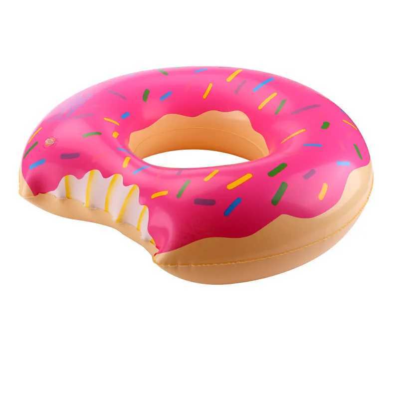 Inflatable Donut Swimming Ring Safe Pool Float Summer Outdoor Activitives Party Eco-Friendly Cute Kids Adult Swimming Circle M260316