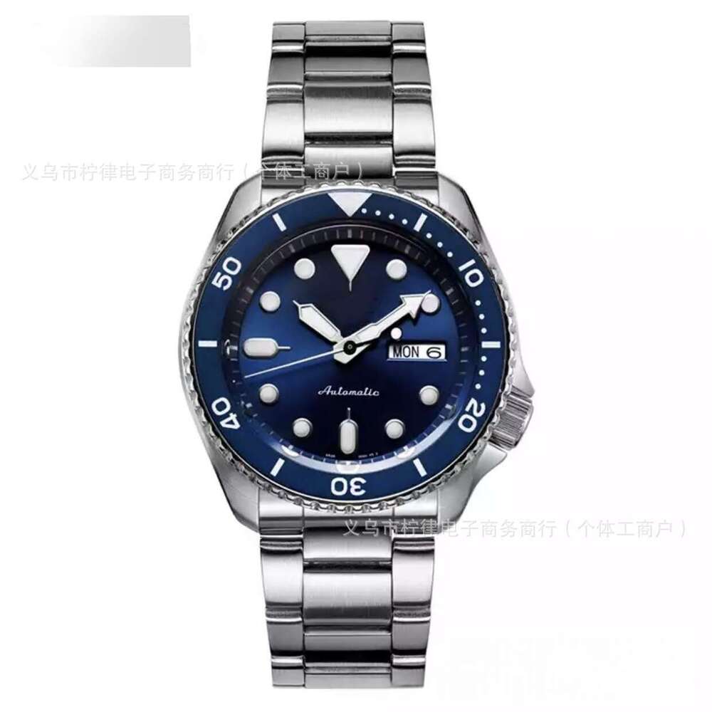 Hot-Selling Round Spiral Crown Single Folding Buckle Business Casual Men's Quartz Watch Diamond-Studded Men's Watch Hip-Hop Wristwatch Water